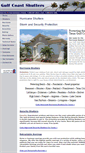 Mobile Screenshot of gulfcoastshutters.com